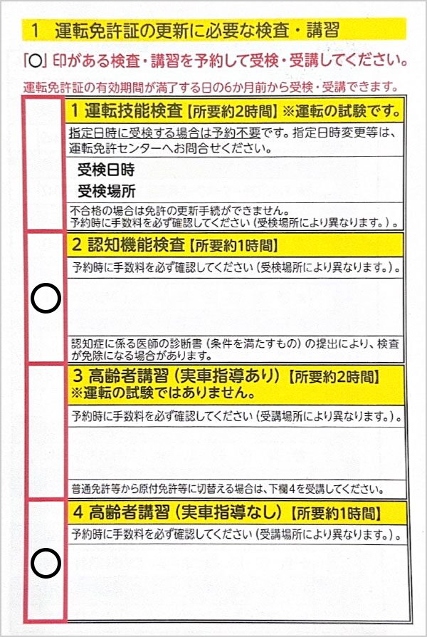2・4に〇がついている方